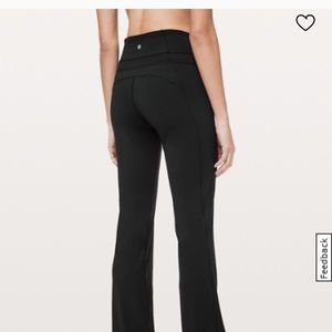 Lululemon Groove Pant Flare - perfect condition